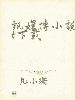 甄嬛传小说txt下载