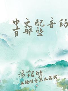 中文配音的韩剧有哪些