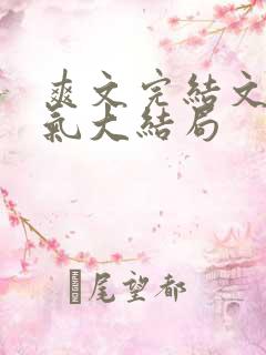 爽文完结文一口气大结局