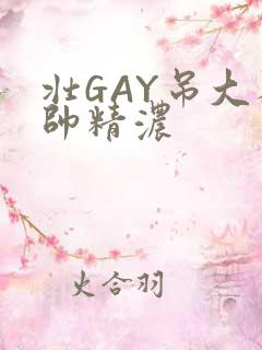 壮GAY吊大人帅精浓