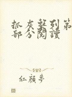 抓灰系列第33部分阅读