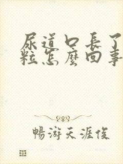 尿道口长了小肉粒怎么回事