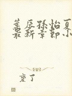 叶辰孙怡夏若雪最新章节小说