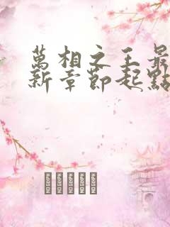 万相之王最新更新章节起点