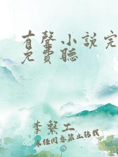 有声小说完结版免费听