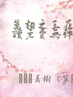 万相之王在线阅读免费无弹窗全文