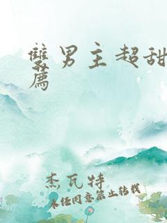 双男主超甜文推荐