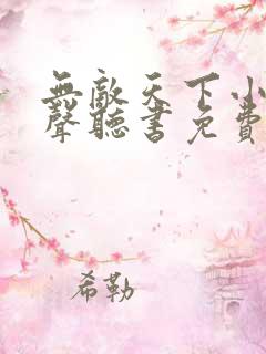 无敌天下小说有声听书免费