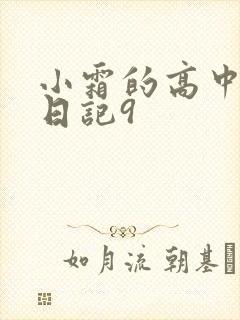小霜的高中成长日记9