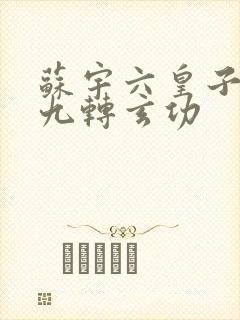 苏宇六皇子签到九转玄功