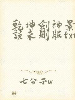 乾坤剑神景言小说未删版txt