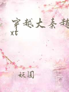 穿越大秦赵浪txt