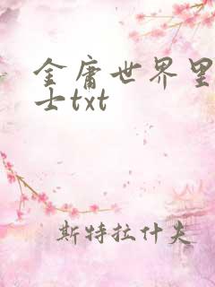 金庸世界里的道士txt