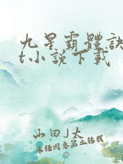 九星霸体诀txt小说下载