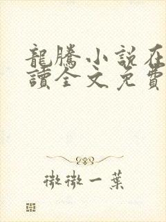 龙腾小说在线阅读全文免费阅读无弹窗