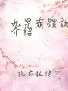 九星霸体诀境界介绍