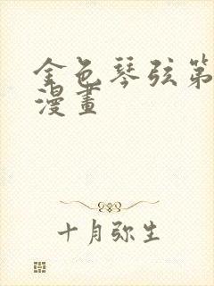 金色琴弦第二季漫画