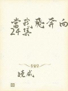 当我飞奔向你全24集