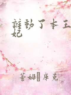 谁动了本王的悍妃