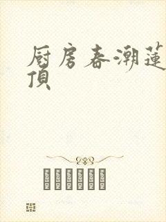 厨房春潮莲花坐顶