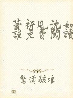 萧祈风沈如枝小说免费阅读最新章节