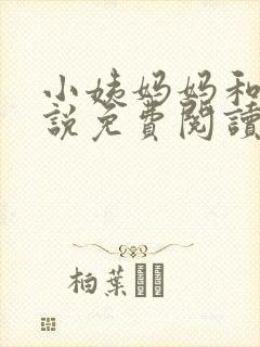 小姨妈妈和我小说免费阅读