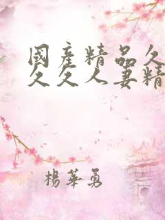 国产精品久久久久久人妻精品