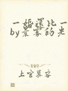 一婚还比一婚高by晨雾的光小说免费阅读