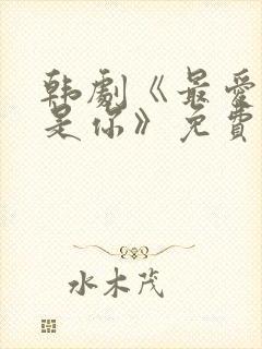 韩剧《最爱的人是你》免费播放在线