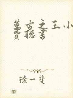 万古之王小说免费听书