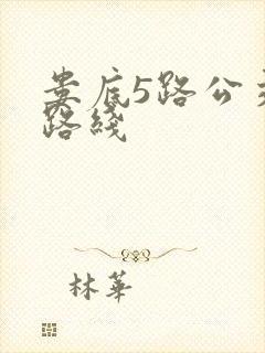 娄底5路公交车路线