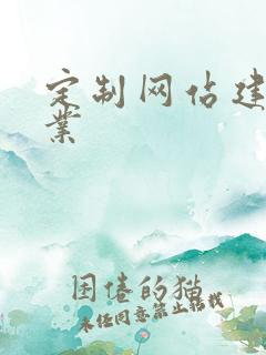 定制网站建设专业