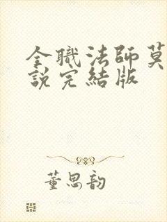 全职法师莫凡小说完结版