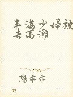 丰满少妇被猛进去高潮