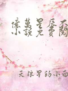 亿万星辰不及你小说免费阅读