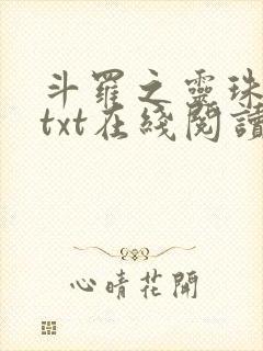 斗罗之灵珠神剑txt在线阅读