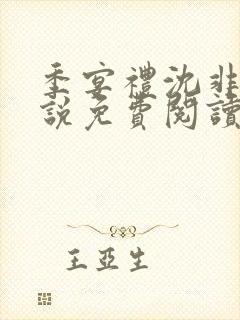 季宴礼沈非璃小说免费阅读最新章节