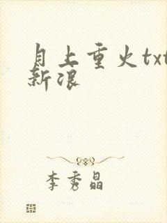 月上重火txt新浪