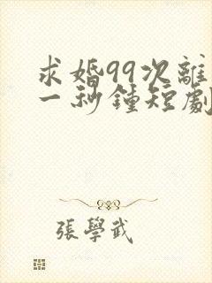 求婚99次离婚一秒钟短剧