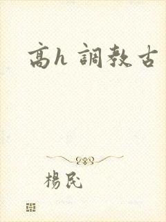 高h 调教古言