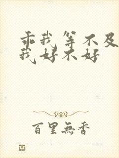 乖我等不及了给我好不好