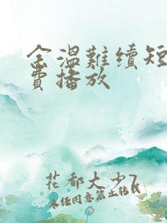 余温难续短剧免费播放