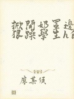 掀开奶罩边躁狠狠躁学生h的小说