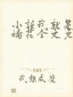 小说我就是如此娇花全文免费阅读