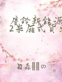 庆铃新能源4.2米厢式货车