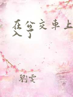 在公交车上被插入了