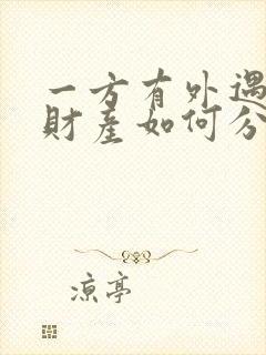 一方有外遇离婚财产如何分割