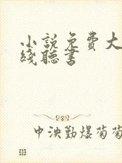 小说免费大全在线听书