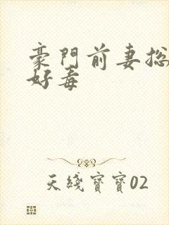 豪门前妻总裁你好毒