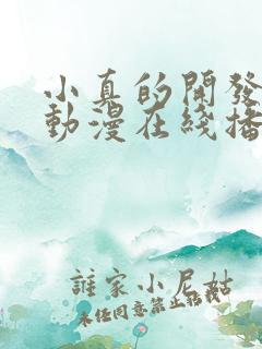 小真的开发日记动漫在线播放动漫版免费观看